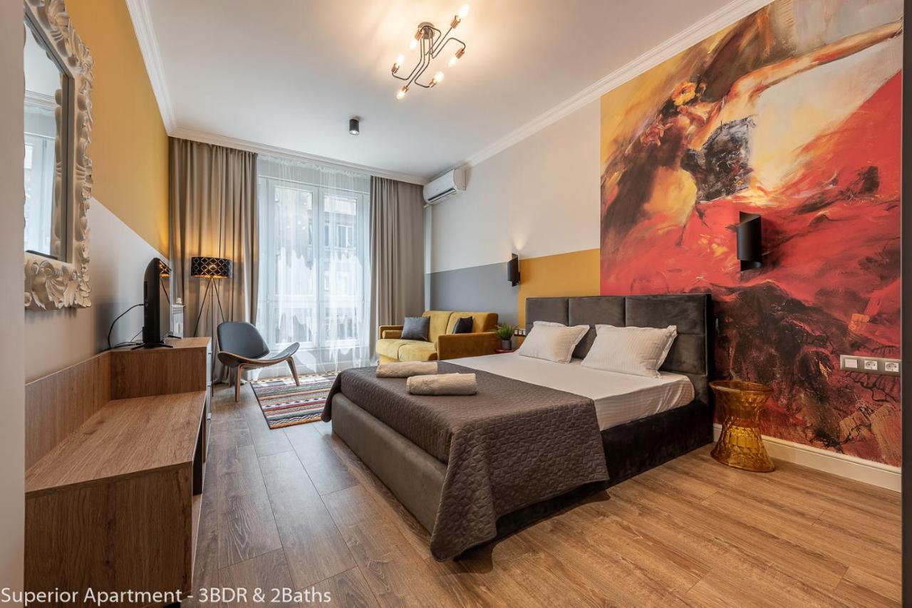 Apartemen Luxury & Unique - Center Apt. - 3bdr & 2 Baths Sofia